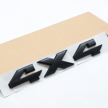 Emblem Set for 2015-2018 RAM 1500 3D Side Badge Replacement 68247897AA (Chrome / Black Red) 2-Pack/3-Pack