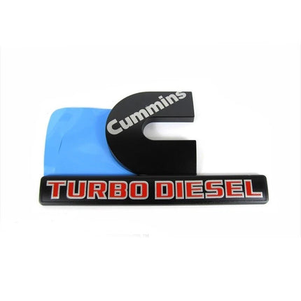 Hood Side Emblems 3D for 2013-2018 RAM 2500 3500 Cummins Turbo Diesel