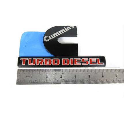 Hood Side Emblems 3D for 2013-2018 RAM 2500 3500 Cummins Turbo Diesel