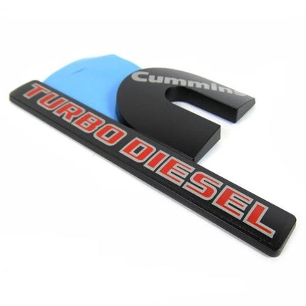 Hood Side Emblems 3D for 2013-2018 RAM 2500 3500 Cummins Turbo Diesel