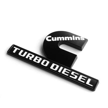 Hood Side Emblems 3D for 2013-2018 RAM 2500 3500 Cummins Turbo Diesel