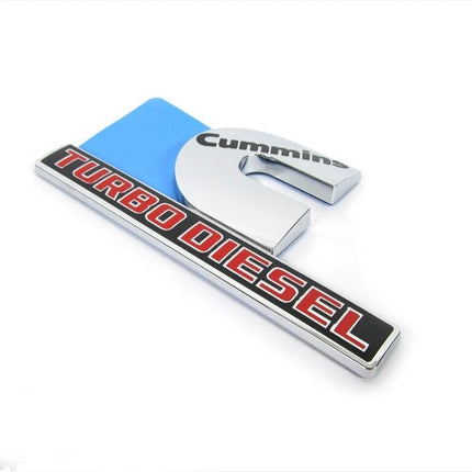 Hood Side Emblems 3D for 2013-2018 RAM 2500 3500 Cummins Turbo Diesel