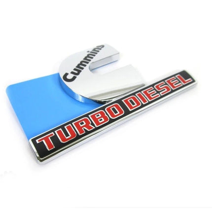 Hood Side Emblems 3D for 2013-2018 RAM 2500 3500 Cummins Turbo Diesel