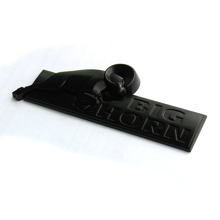 Tailgate Emblem for 2008‑2020 RAM 1500 2500 3500 Bighorn Replacement Black/Red/Chrome