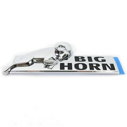 Tailgate Emblem for 2008‑2020 RAM 1500 2500 3500 Bighorn Replacement Black/Red/Chrome