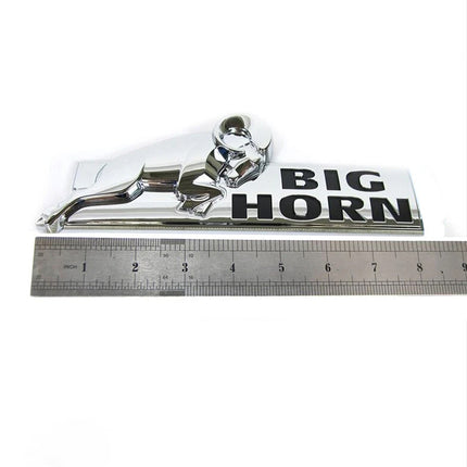 Tailgate Emblem for 2008‑2020 RAM 1500 2500 3500 Bighorn Replacement Black/Red/Chrome