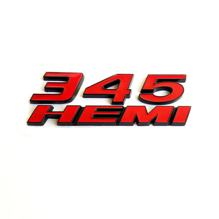 Fender Emblem Badge Set for 2011–2023 Dodge Charger Challenger 345 HEMI