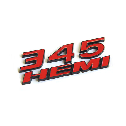 Fender Emblem Badge Set for 2011–2023 Dodge Charger Challenger 345 HEMI