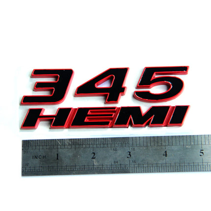Fender Emblem Badge Set for 2011–2023 Dodge Charger Challenger 345 HEMI