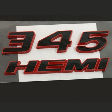 Fender Emblem Badge Set for 2011–2023 Dodge Charger Challenger 345 HEMI