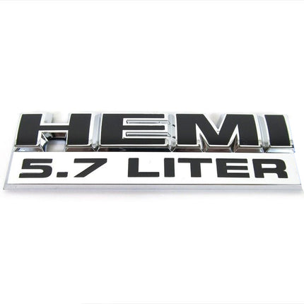 Emblems for 2009‑2018 Dodge Challenger Charger RAM 1500 5.7 Liter HEMI