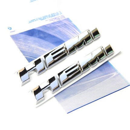 Fender Emblem Badges for 2011-2019 Dodge Challenger Chrysler 300 HEMI (Black/Red/Chrome)