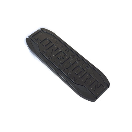 Tailgate Emblem Badge for RAM 1500/2500 2019+ Laramie Longhorn (Black/Red/Chrome)