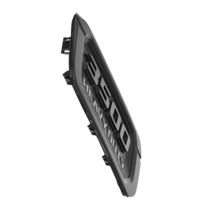 Hood Emblems for 2019–2026 RAM 3500 Heavy Duty Left Right Badge Set (Black/Red)