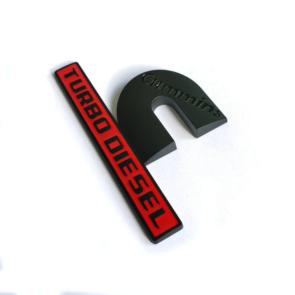 Hood Side Emblems for 2019–2026 RAM 2500/3500 Cummins Turbo Diesel