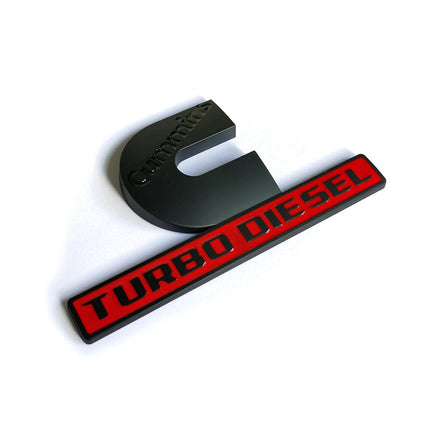 Hood Side Emblems for 2019–2026 RAM 2500/3500 Cummins Turbo Diesel