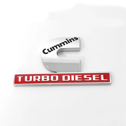 Hood Side Emblems for 2019–2026 RAM 2500/3500 Cummins Turbo Diesel