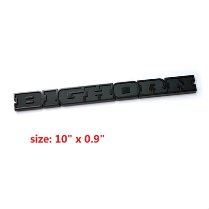 Tailgate Emblem for 2019‑2026 RAM 1500 Bighorn Badge Replacement