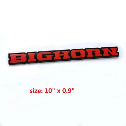 Tailgate Emblem for 2019‑2026 RAM 1500 Bighorn Badge Replacement