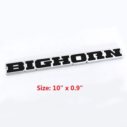 Tailgate Emblem for 2019‑2026 RAM 1500 Bighorn Badge Replacement
