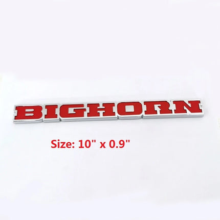 Tailgate Emblem for 2019‑2026 RAM 1500 Bighorn Badge Replacement