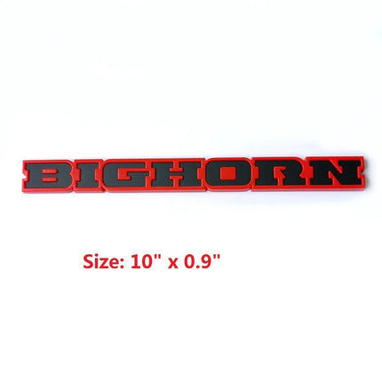 Tailgate Emblem for 2019‑2026 RAM 1500 Bighorn Badge Replacement