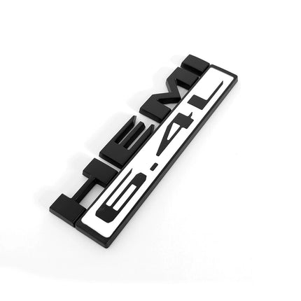 Hood Side Emblem Badges for RAM 2500/3500 2019‑2022 6.4L HEMI  (Black/Red/White/Chrome)