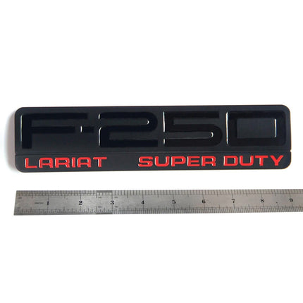 Emblem Set Fits 2003-2007 6.0L Power Stroke F-250 Lariat Super Duty