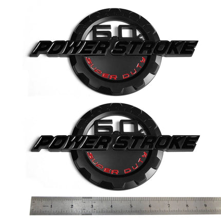 Emblem Set Fits 2003-2007 6.0L Power Stroke F-250 Lariat Super Duty