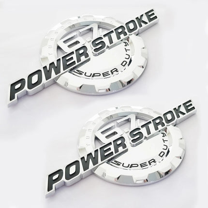 Emblem Badge Set for 2011-2016 F-250 F-350 Super Duty 6.7L Powerstroke