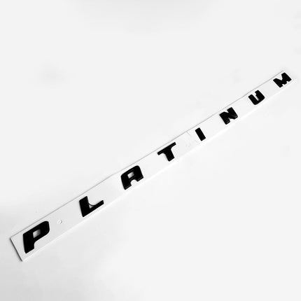 Emblems for 2012-2016 F-250 F-350 6.7L Powerstroke Super Duty Platinum