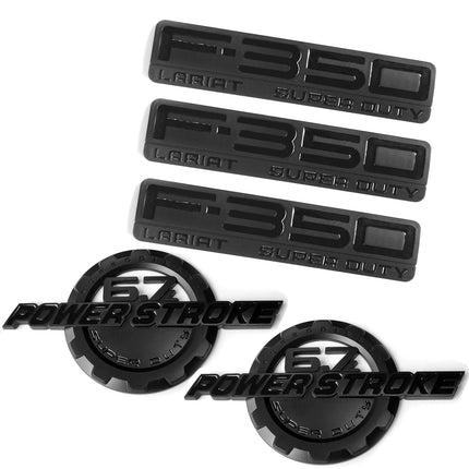 Emblem Badges for 2011-2016 F-350 Super Duty Lariat 6.7L Powerstroke