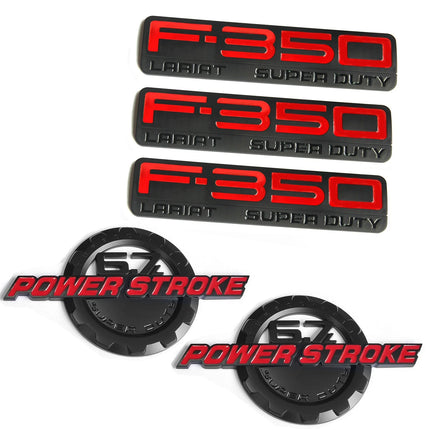 Emblem Badges for 2011-2016 F-350 Super Duty Lariat 6.7L Powerstroke