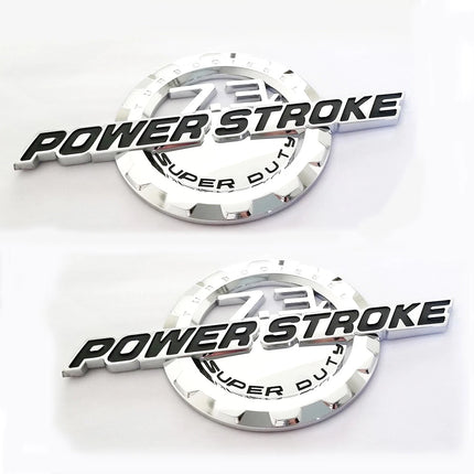 3D Emblem Badge Replacement for 1999-2003 F-250 F-350 7.3L Powerstroke