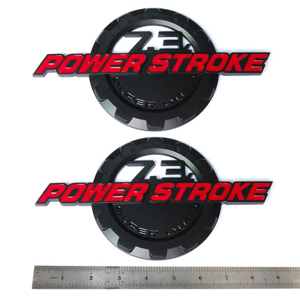 3D Emblem Badge Replacement for 1999-2003 F-250 F-350 7.3L Powerstroke