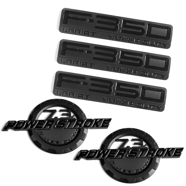 Emblem Badge Set for 1999-2003 F350 Super Duty Lariat 7.3L Power Stroke