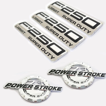Emblem Badge Set for 1999-2003 F250 Lariat Super Duty 7.3L Powerstroke