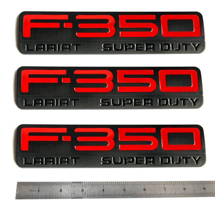 Emblem Badge Set for 1999-2003 F350 Super Duty Lariat 7.3L Power Stroke