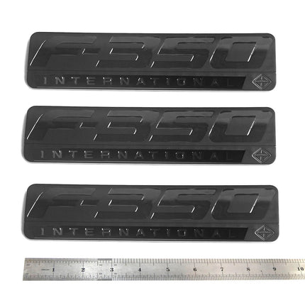 Side Tailgate Emblems for 1999–2003 F350 International 7.3L Power Stroke