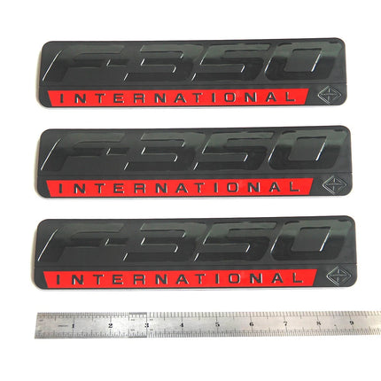 Side Tailgate Emblems for 1999–2003 F350 International 7.3L Power Stroke