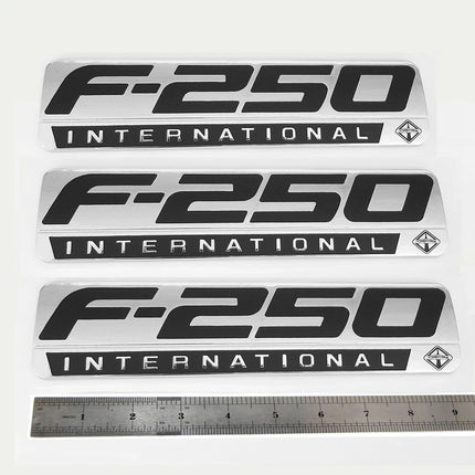 3D Emblem Badge Set for 1999-2003 F250 7.3L Power Stroke International