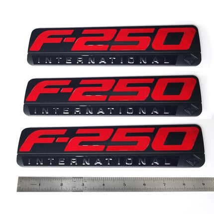3D Emblem Badge Set for 1999-2003 F250 7.3L Power Stroke International