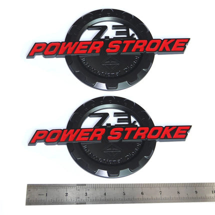3D Emblem Badge Set for 1999-2003 F250 7.3L Power Stroke International