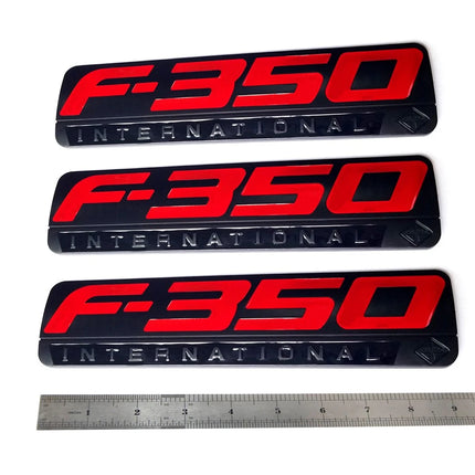 Side Tailgate Emblems for 1999–2003 F350 International 7.3L Power Stroke