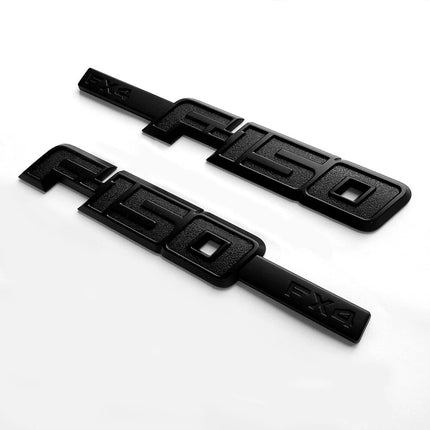 FX4 Side Emblem Set for 2009-2014 Ford F150 3D Raised Badge Replacement