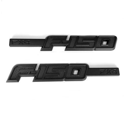 FX4 Side Emblem Set for 2009-2014 Ford F150 3D Raised Badge Replacement