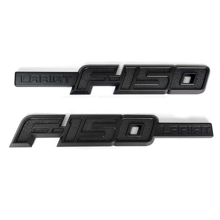 Fender & Rear Emblem Badges for 2009-2014 Ford F150 Lariat Replacement