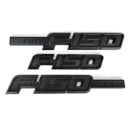 Fender & Rear Emblem Badges for 2009-2014 Ford F150 Lariat Replacement