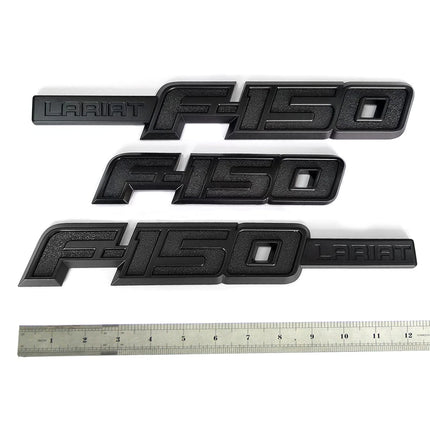 Fender & Rear Emblem Badges for 2009-2014 Ford F150 Lariat Replacement