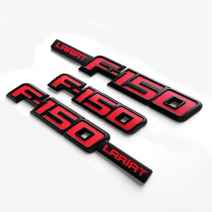 Fender & Rear Emblem Badges for 2009-2014 Ford F150 Lariat Replacement